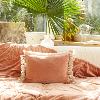 Coussin BOHO 35X50 cm Rose Poudre