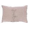 Grand Coussin Etamine en lin lavé 50x75 cm Poudre