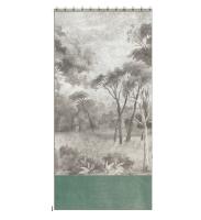Rideau n°1 MANOSQUE DUO céladon 140x280 cm - Panneau de gauche