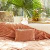 Coussin BOHO 30X45 cm Rose Poudre