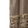 Goa rideaux duo doublés en velours  Beige