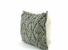 Coussin Macramé Gris