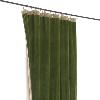 Goa rideaux duo doublés en velours Olive