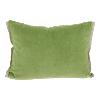 Coussin en lin imprimé et velours BADALPUR avocat  40x55 cm  