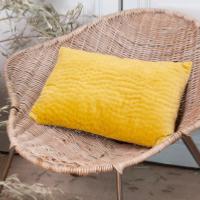 Coussin Vague 30x45 Jaune