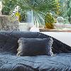 Coussin BOHO 35X50 cm Anthracite