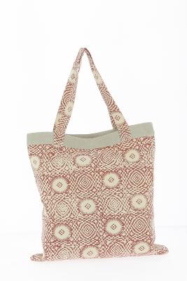 Tote bag Indienne Terracotta Soleil