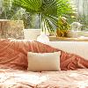 Coussin BOHO 30X45 cm Rose Poudre