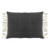 Coussin BOHO 50X75 cm Anthracite