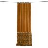 Goa rideaux duo doublés en velours Curry