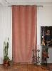 Lyric rideaux doublés en velours  Rose poudre