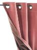 Lyric rideaux doublés en velours  Rose poudre
