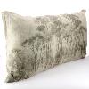 MANOSQUE Coussin 50x100 cm imprimé monochrome Ananbô BEIGE