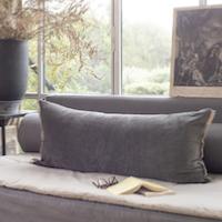 Medicis Coussins 45x100 Gris Anthracite