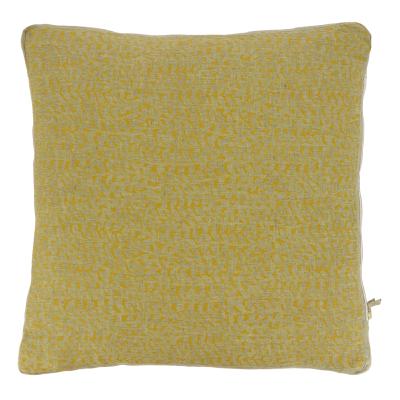 Coussin Lier 45X45 en lin Tabac