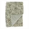 Plaid en velours de coton matelassé Goa Beige