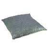 Coussin Platine en Mercure et Lurex 45x45 cm