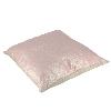 Coussin Platine en Poudre et Lurex 45x45 cm