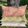 Coussin Lier 50X100 en lin Rouge