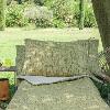 Coussin Lier 50X75 en lin Olive