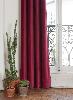 Lyric rideaux doublés en velours Terre Rouge
