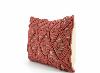 Coussin Macramé Terracotta