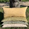 Coussin Lier 50X100 en lin Tabac