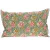 Grand coussin en coton imprimé BLOOM 50x75 cm CELADON