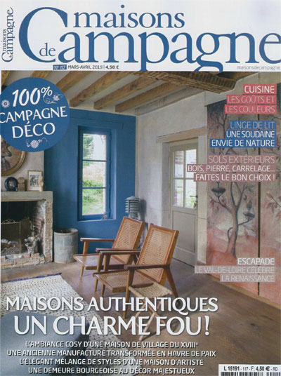 Maison de campagne et en fil d'indienne