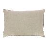 Grand Coussin Etamine en lin lavé 50x75 cm Naturel