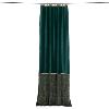 Goa rideaux duo doublés en velours Celadon