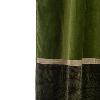 Goa rideaux duo doublés en velours Olive