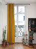 Lyric rideaux doublés en velours Jaune