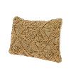 Coussin Macramé Moutarde