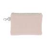 Trousse Plate SOIE - Dos en coton imprimé - Blush