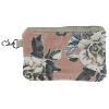 Trousse Plate en velours ANEMONE Blush