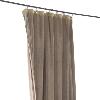 Goa rideaux duo doublés en velours  Beige