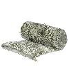 Bout de Lit en velours de coton matelassé Goa Beige