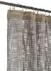 Rideau Nuage 130x280 en Coton - Gris