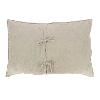 Grand Coussin Etamine en lin lavé 50x75 cm Naturel