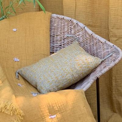 Mini coussin Lier 25X35 en lin Tabac