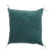 Coussin Lyric 45x45 Bleu orage