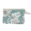 Trousse Plate en velours ANEMONE Celadon