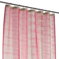 Voile de lin Ondée - Framboise