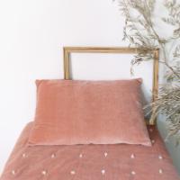 Grand Coussin Lyric 50x75 Rose Poudre