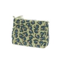 Trousse de toilette ART DECO Velours Beige 