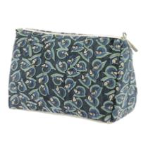 Trousse de toilette ART DECO Velours INDIGO