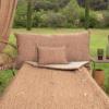 Coussin Lier 50X100 en lin Rouge
