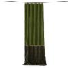 Goa rideaux duo doublés en velours Olive