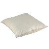 Coussin Platine en Lin et Lurex 45x45 cm